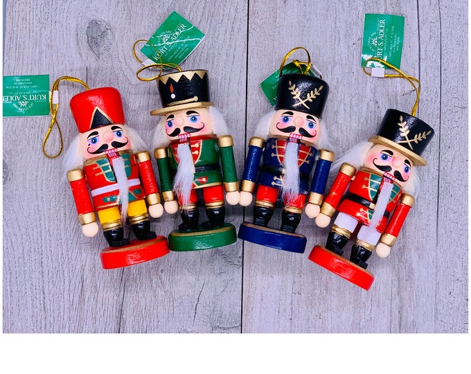 Small Nutcracker Personalized Christmas Ornament Holiday Nutcracker