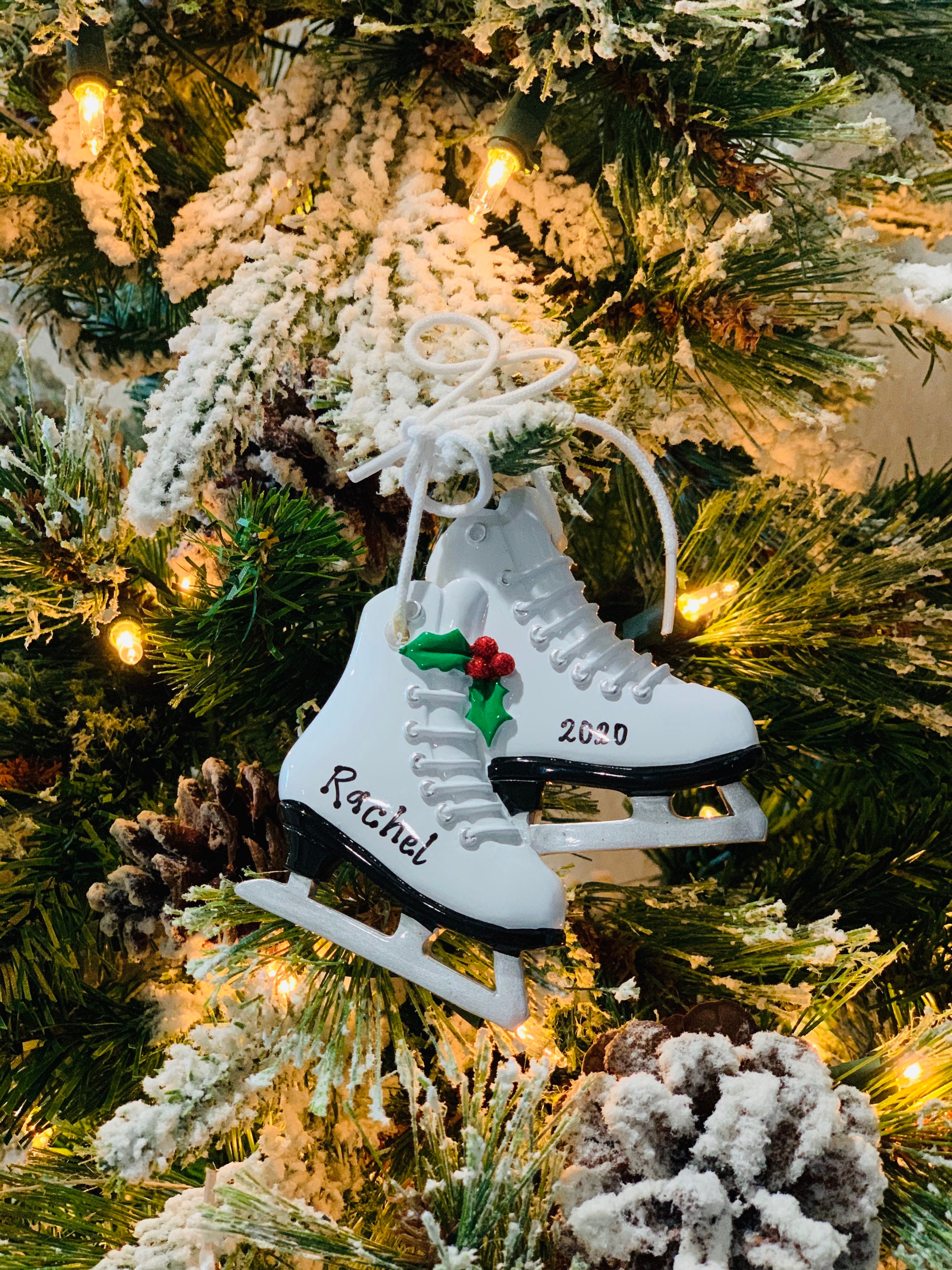 Figure Skates Ornament Figure Skating Gift Figure Skating Etsy