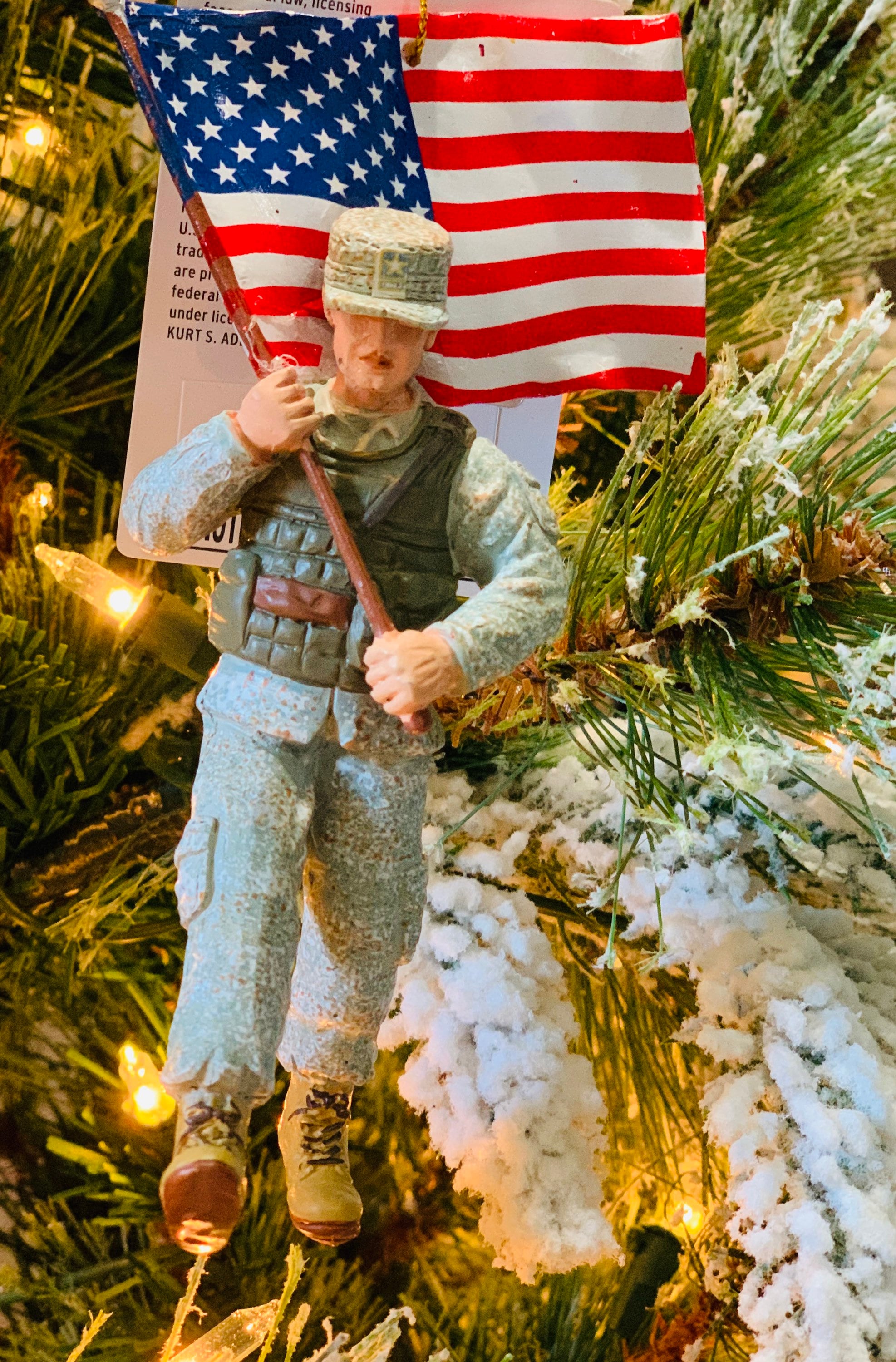 army christmas ornaments