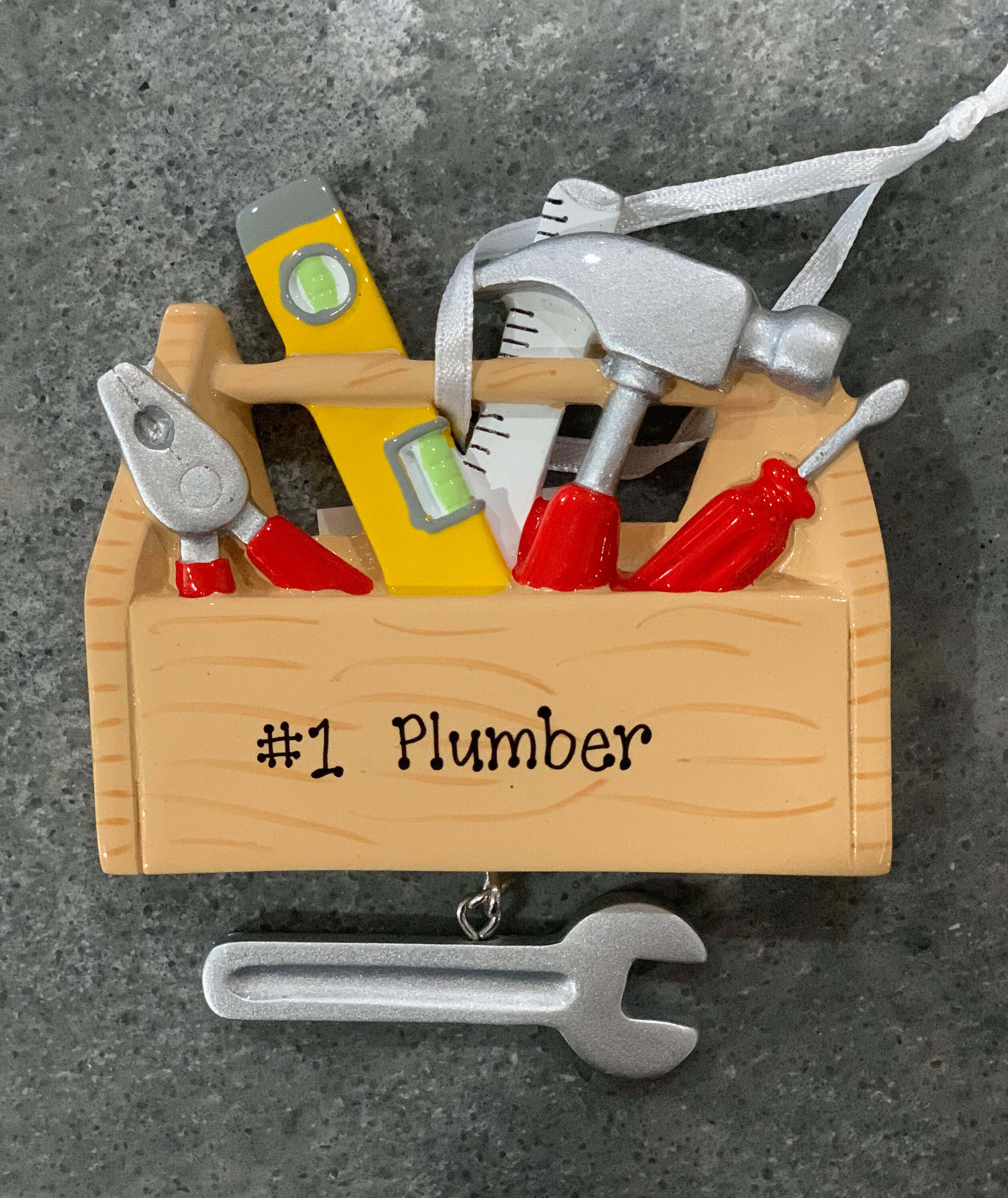 Tool Box Christmas Ornament 