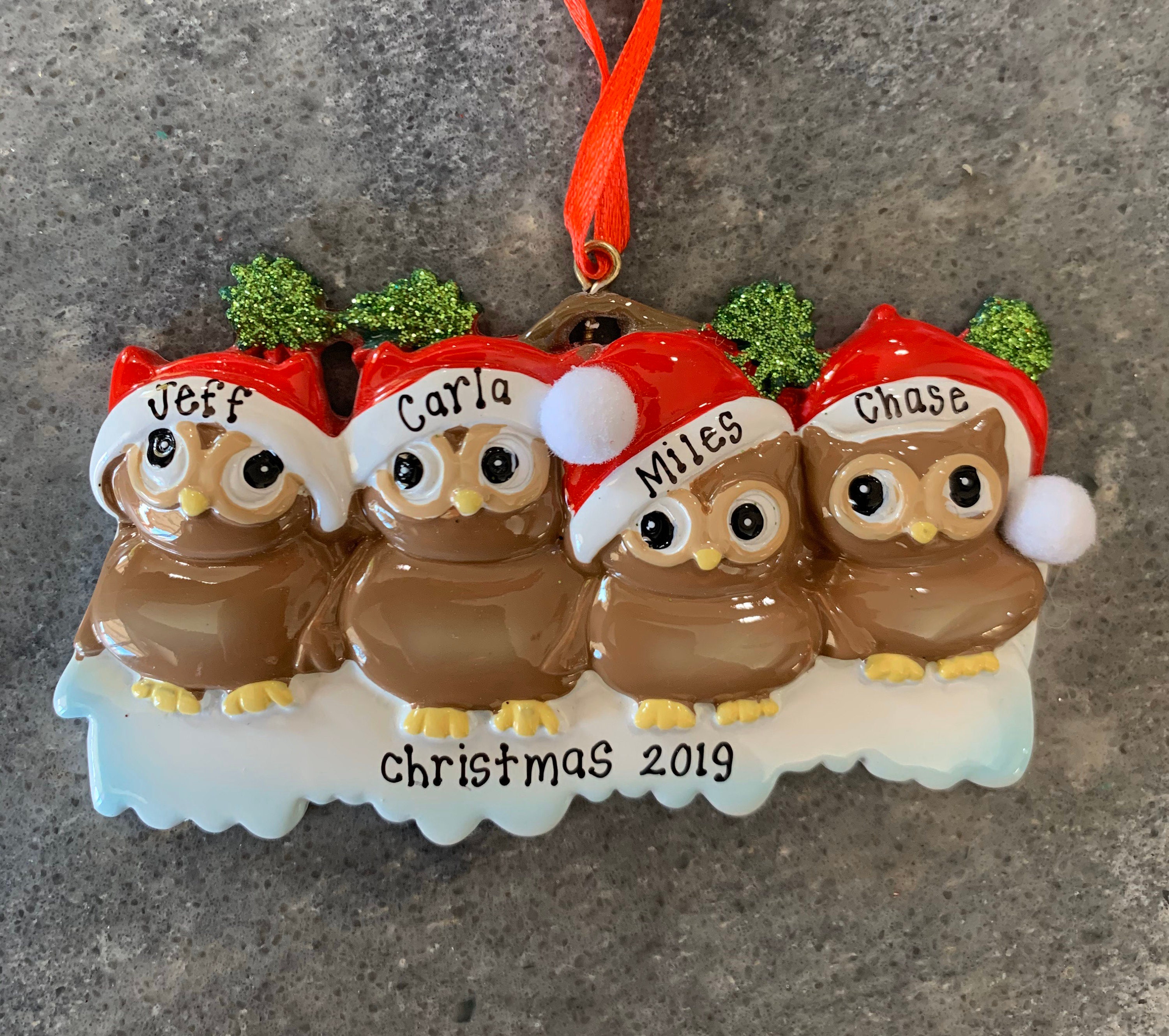 friends christmas ornaments