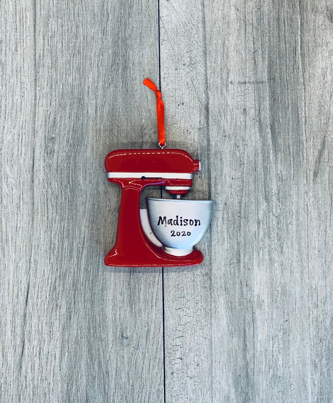 Bakery Kitchen Mixer Ornament Personalized Christmas Etsy