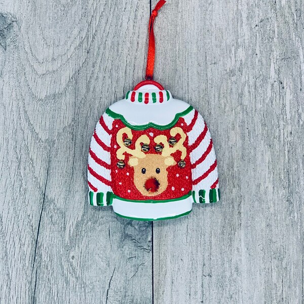 Reindeer Sweater Etsy