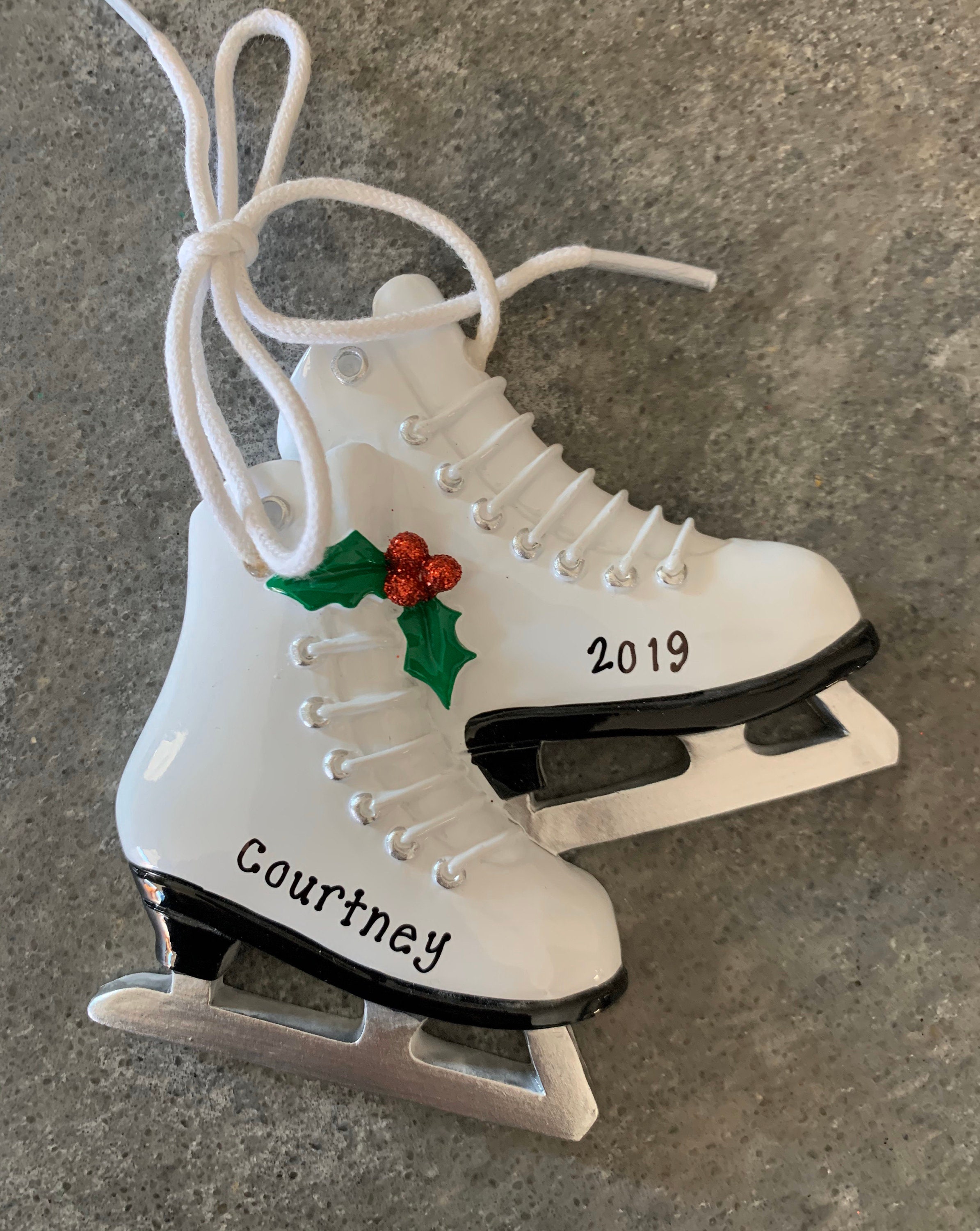 Figure Skates Ornament Figure Skating Gift Figure Skates Etsy
