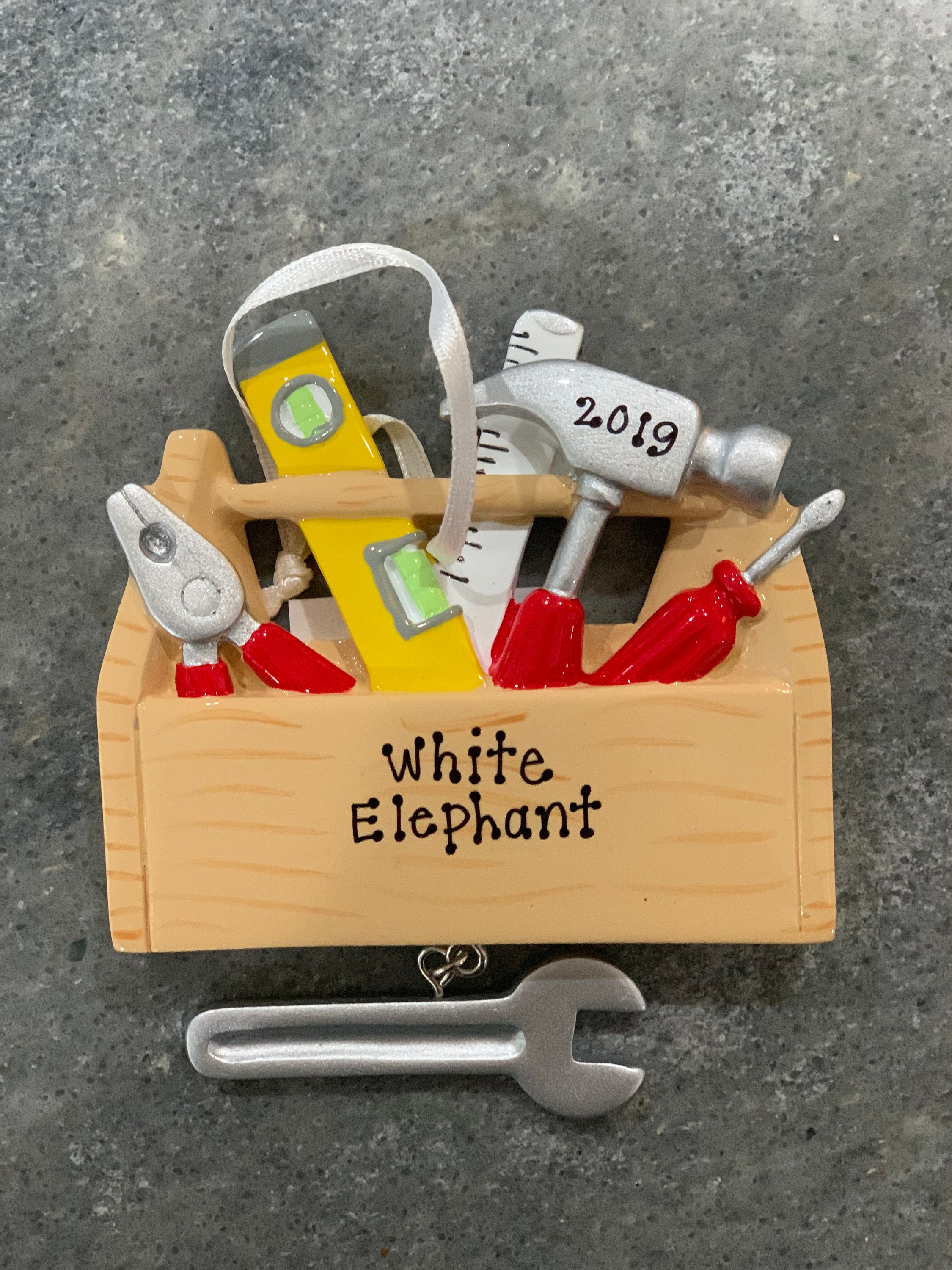 Tool Box Christmas Ornament 