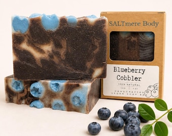 Blueberry Cobbler Handcrafted Soap