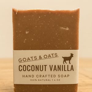 Goats & Oats- Coconut Vanilla Soap