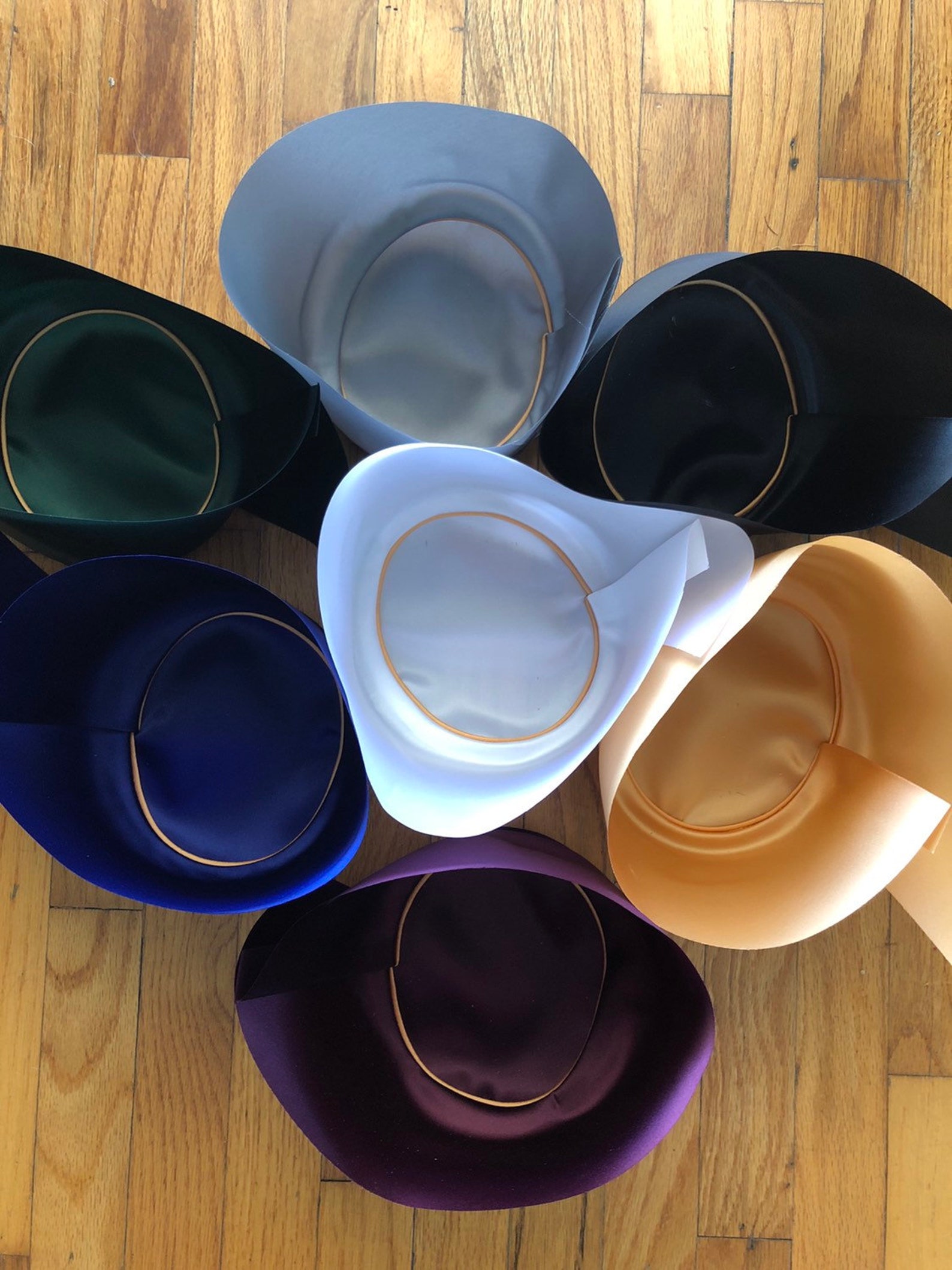 Satin Hat Liner for Fedora and Cowboy Hats Made in USA Etsy