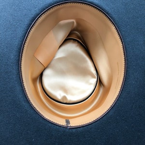 Satin Hat Liner for Fedora and Cowboy Hats Made in USA