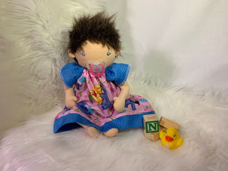 5x7 and 6x10 Itty Bitty Dress PATTERN for Planet Applique Dolls