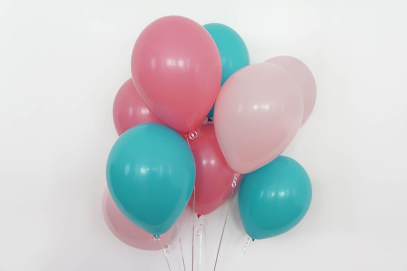 pink glow in the dark balloons