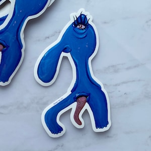 Painted Bold and Brash vinyl sticker