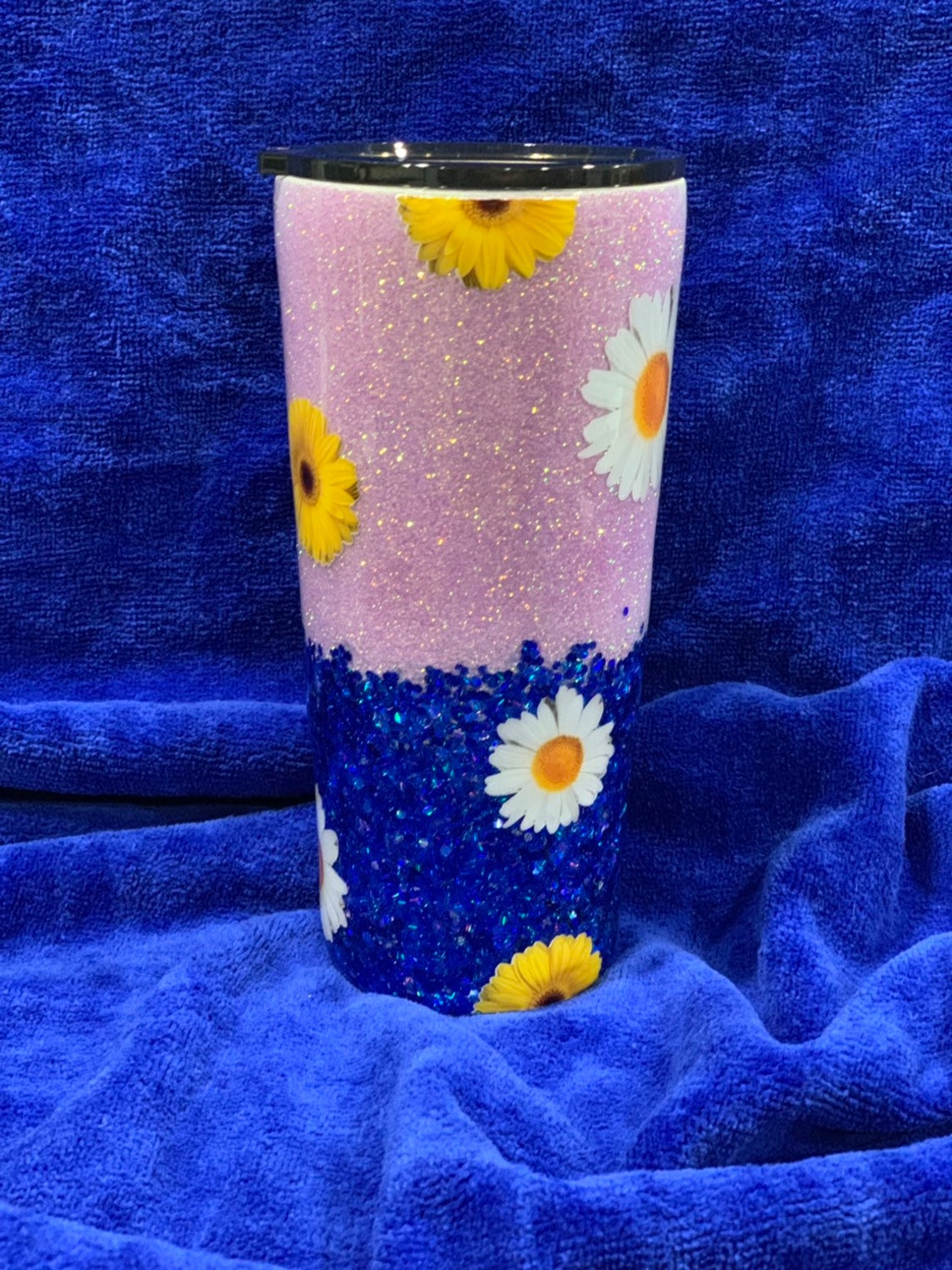 Color Changing Daisy Tumbler Etsy