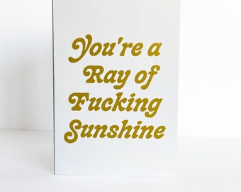 Ray of Sunshine Grußkarte
