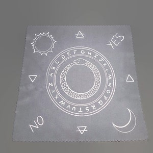 Pendule Divination Mini Tissu d’Autel | | d’emballage de jeu de cartes de tarot Oui Pas de | de conseil d’administration | du Conseil des spiritueux | de radiesthésie Nettoyant pour lunettes