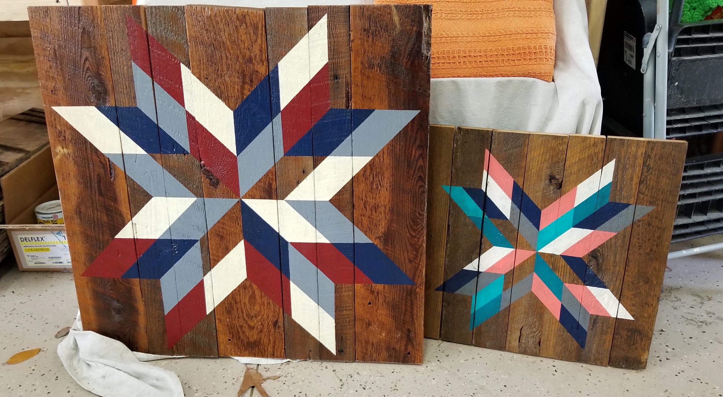 CUSTOM Barn Quilts //barn-wood // Custom Color //  Etsy