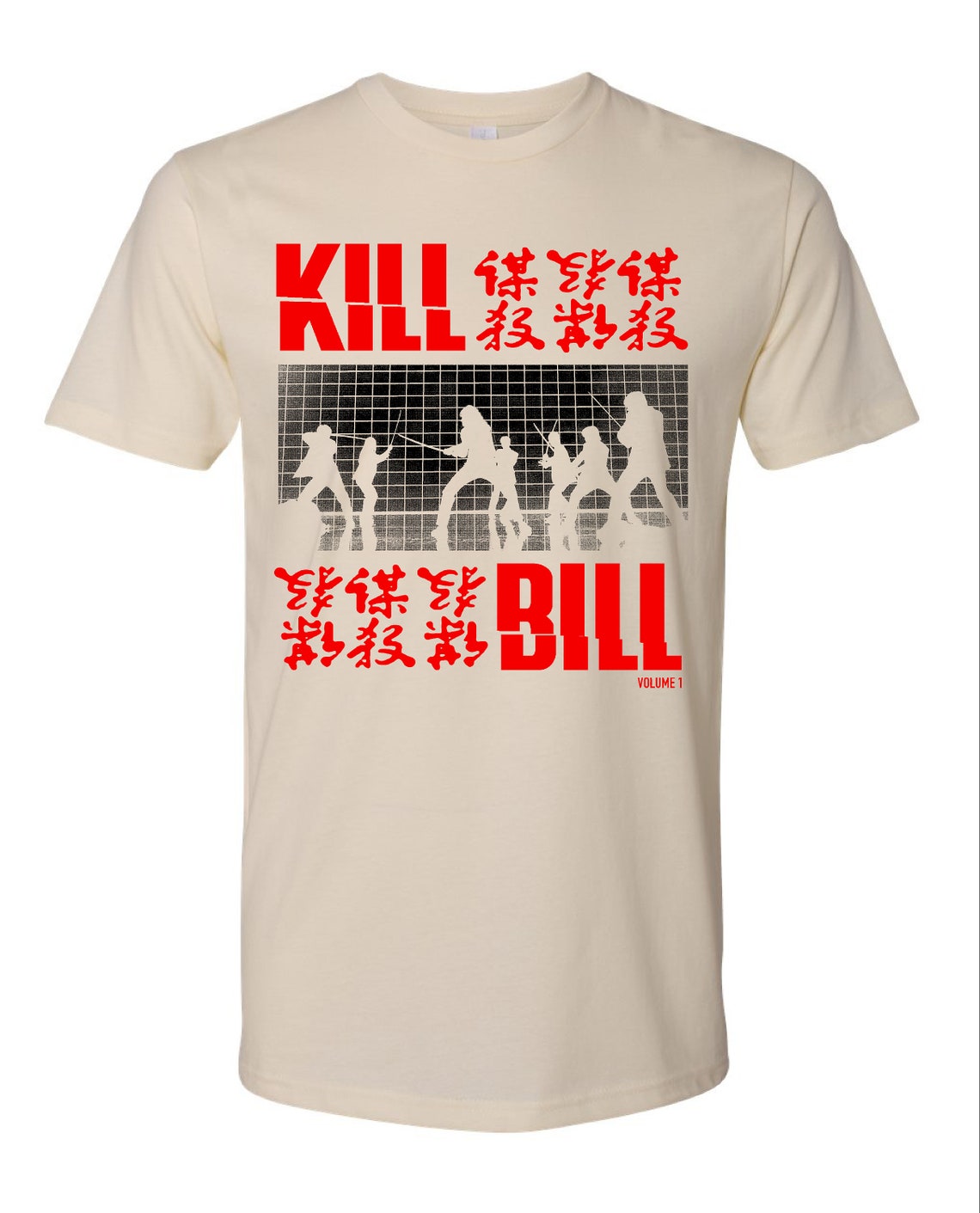 Volume 1 cream/ off White Tee Etsy Canada