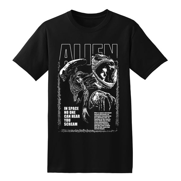 Alien "SPACE" Blk Shirt