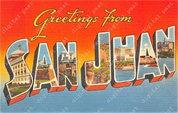 SAN JUAN PUERTO RICO HOTEL PIERRE VINTAGE LUGGAGE LABEL