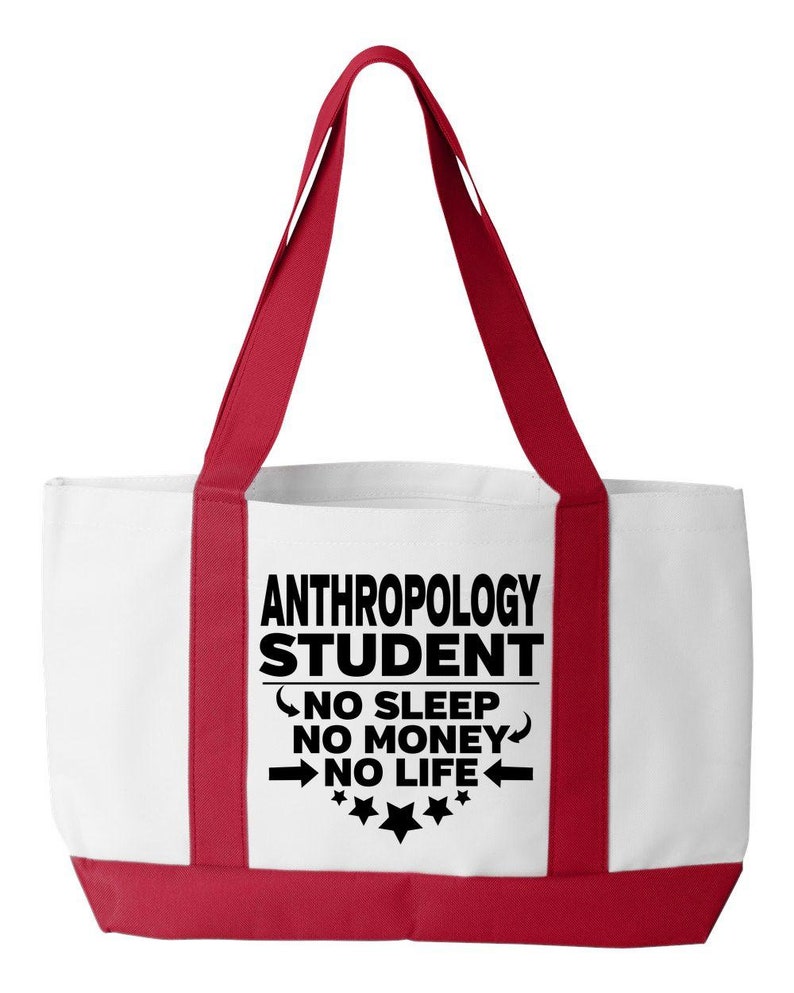 Anthropology Student Tote Bag College Majors Bookbag Gift For College Student College Degree Gifts Tote Book Bag