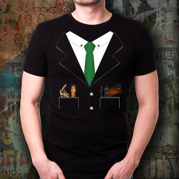 Mob Boss Gangster Halloween Costume T-shirt