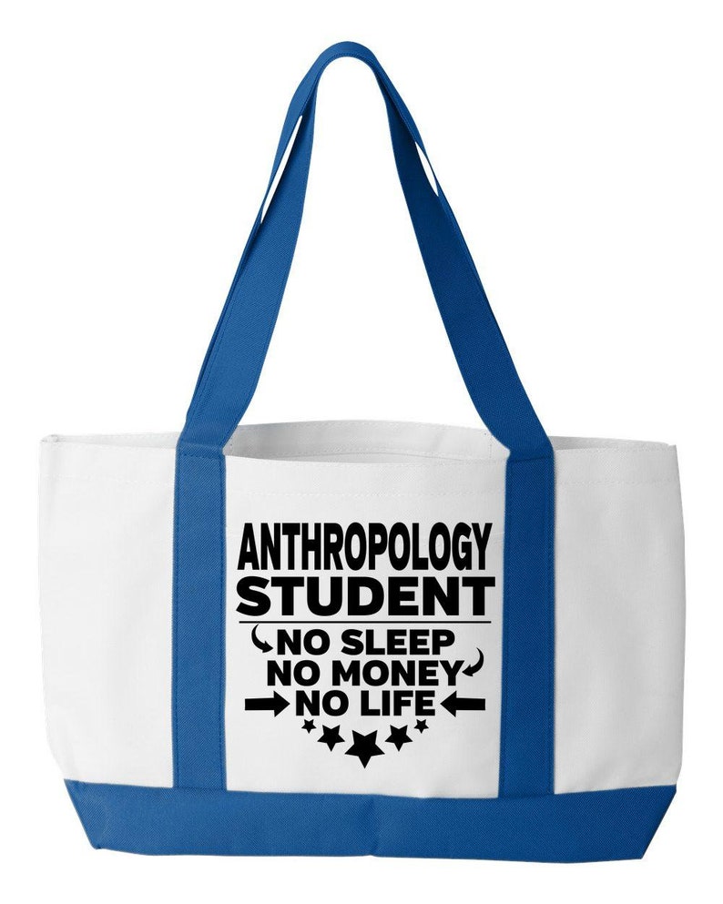 Anthropology Student Tote Bag College Majors Bookbag Gift For College Student College Degree Gifts Tote Book Bag