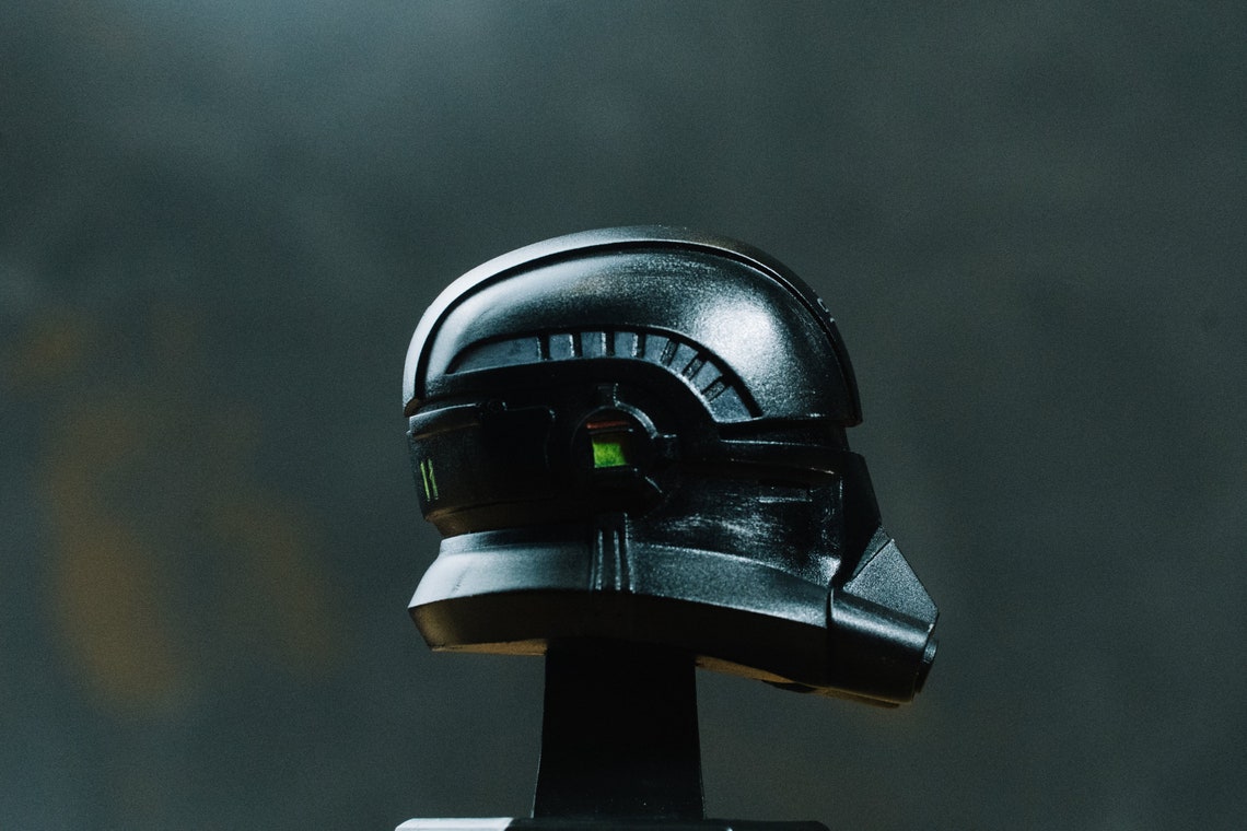 Bad Batch Echo helmet mini Star Wars | Etsy