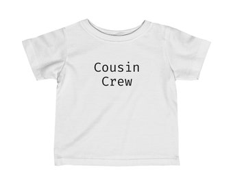 Camiseta infantil Cousin Crew