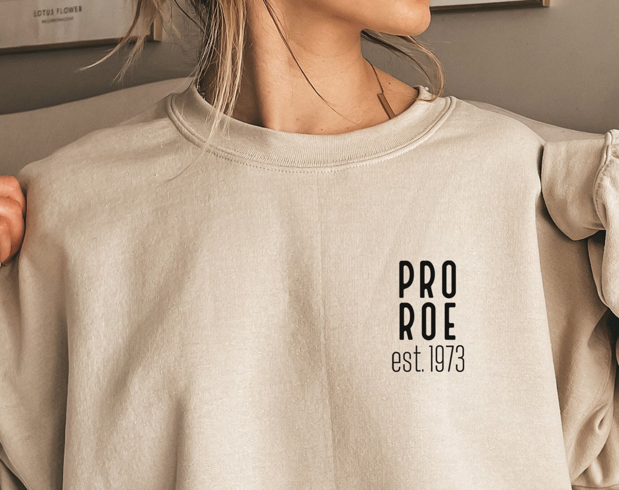 Discover Pro Roe Est. 1973 Sweatshirt