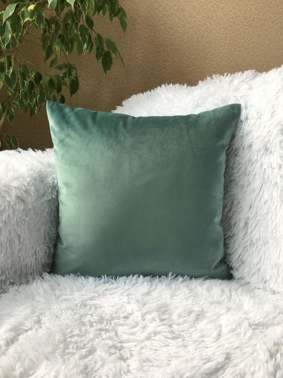 fern green cushions