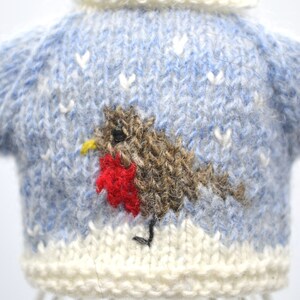 Stickad vintertröja till Paola Reina Mini Amagas docka, tröja/pullover, kläder bild 8