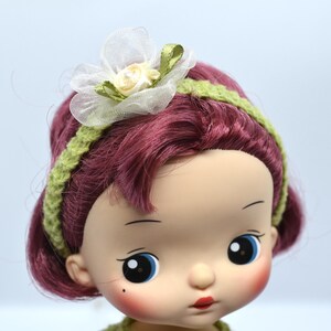 Holala MZZM Doll Floral Summer Dress, 8 inch Monst Doll Outfit, Monst Middie Blythe Clothes image 7