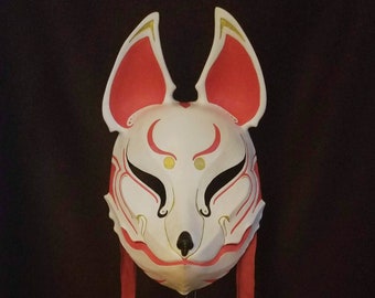 japanese fox mask etsy japanese for mask