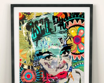 LIMITED EDITION OF 100 PEACE SIGN HAND POP ART A3 STREET WALL POSTER PRINT