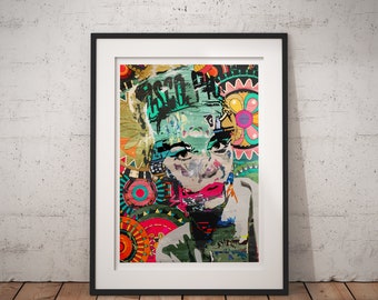 Colour Girl Print: Feminist Street Art Poster