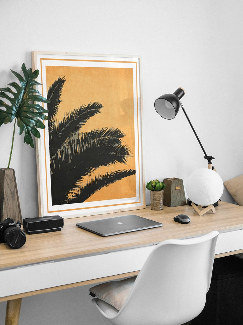 Tropical Plant Print Botanical Wall Art Botanical Art Deco Etsy