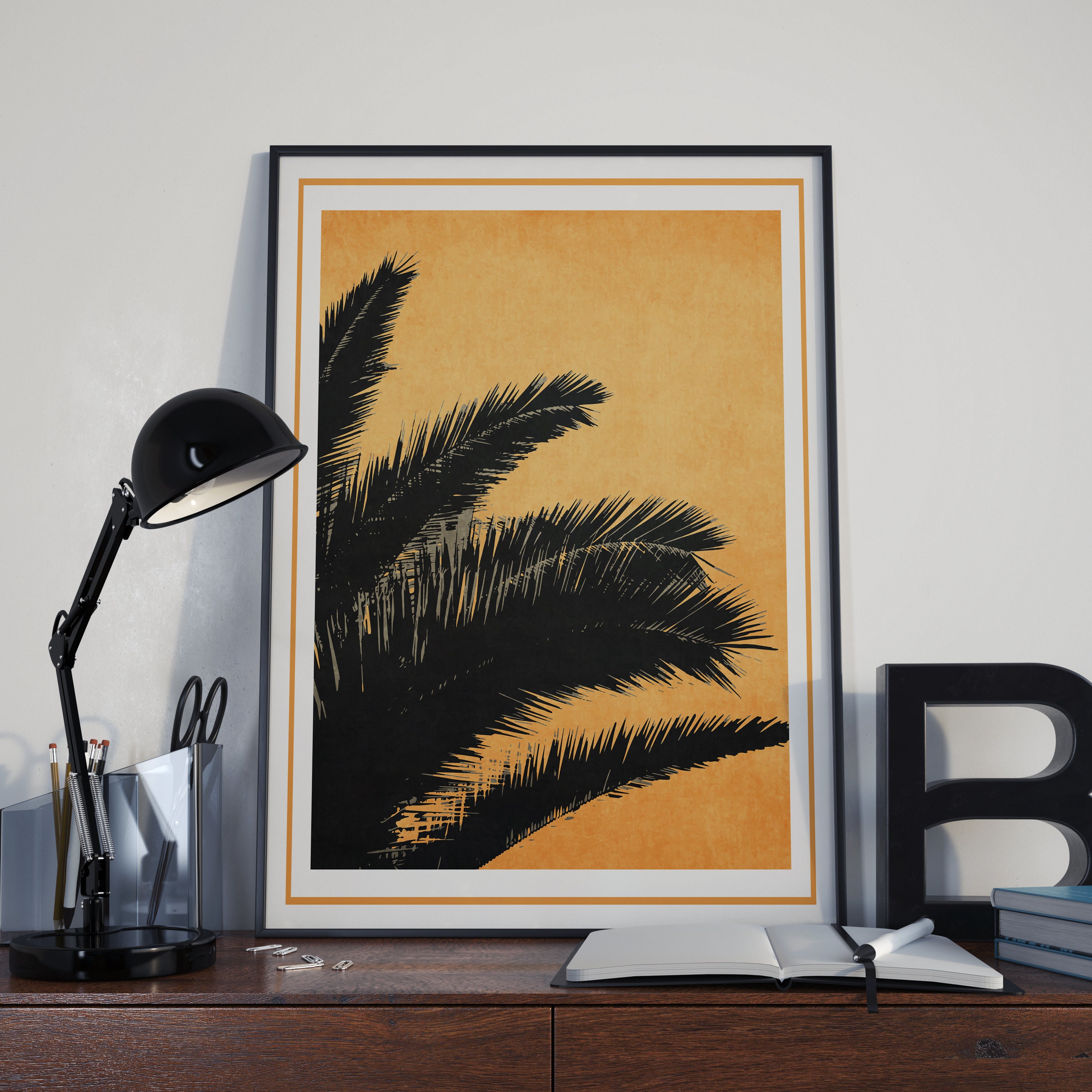 Tropical Plant Print Botanical Wall Art Botanical Art Deco Etsy