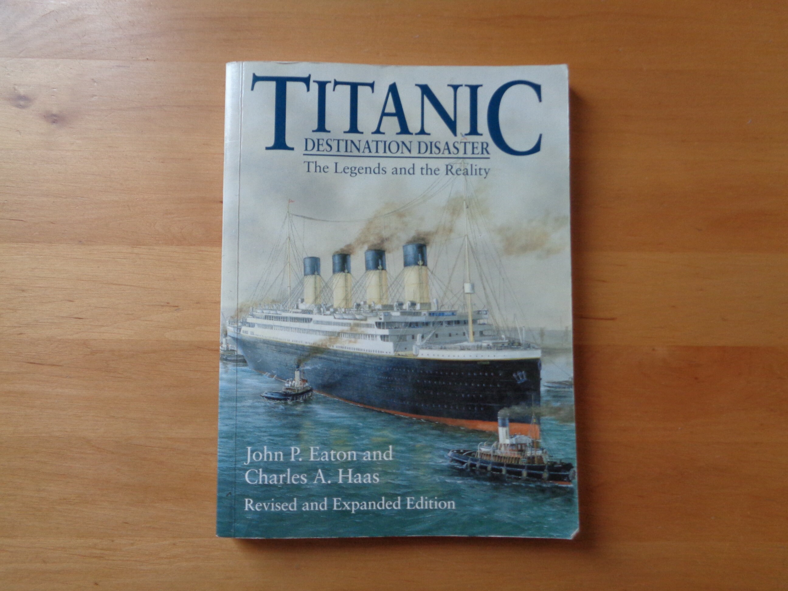 Vintage Book "titanic Destination Disaster. the Legends and the Reality