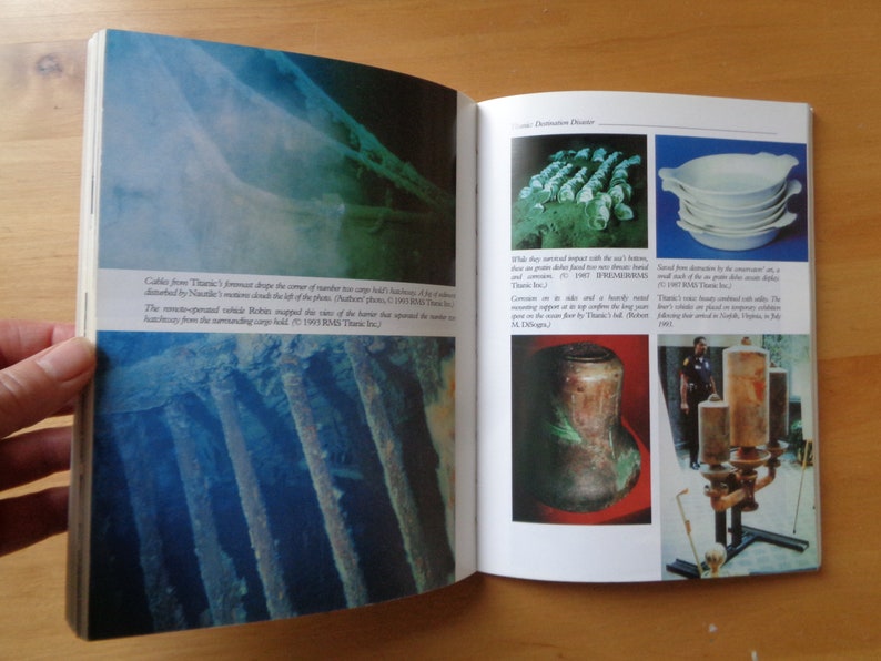 Vintage Book "titanic Destination Disaster. the Legends and the Reality