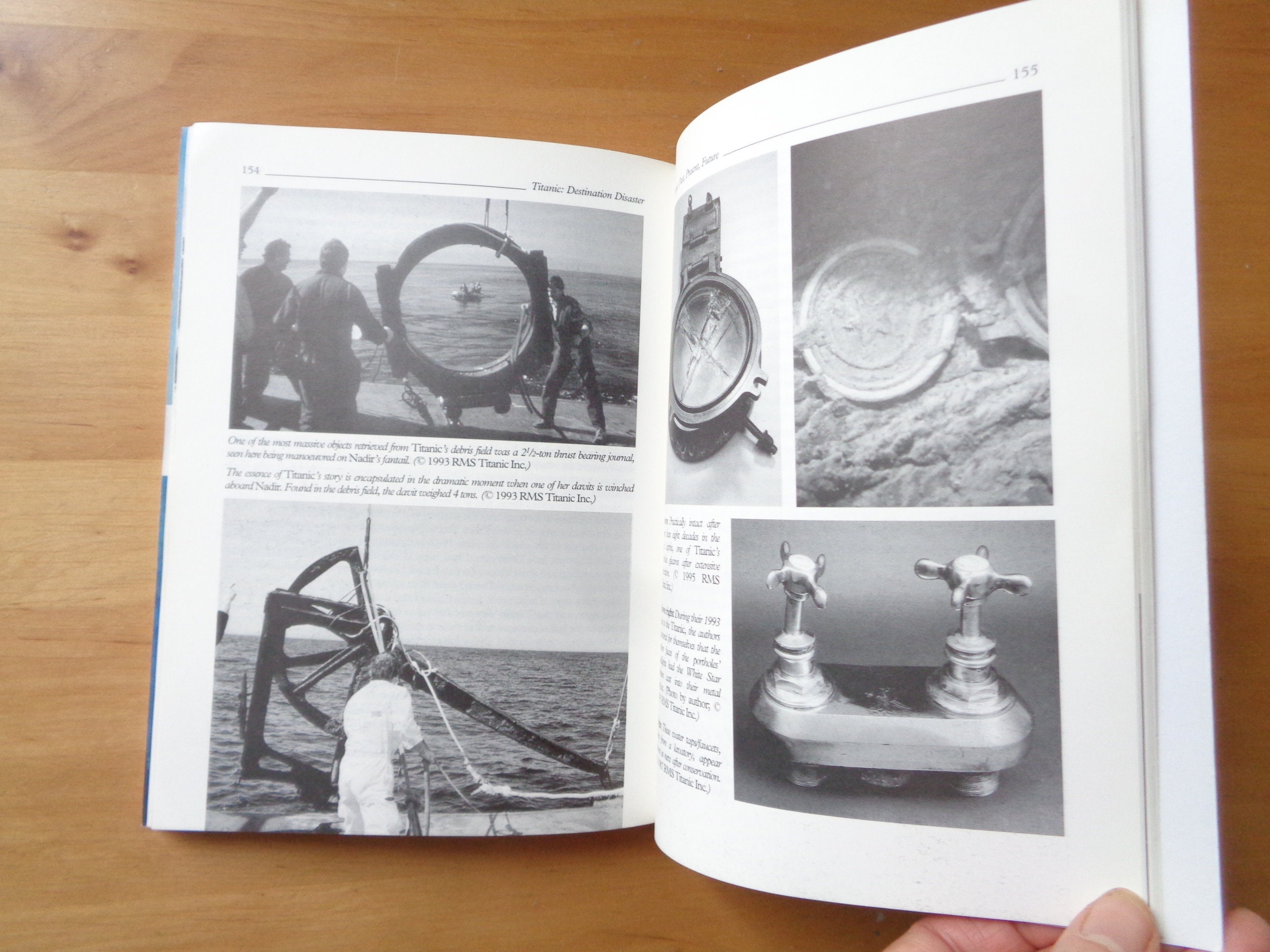 Vintage Book "titanic Destination Disaster. the Legends and the Reality