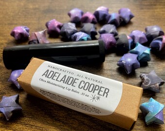 All-Natural Lip Balm, Ultra Moisturizing Balm,  Shea & Cocoa Lip Butter, Coconut Oil Lip Balm, Natural Lip Salve, Beeswax Lip Balm