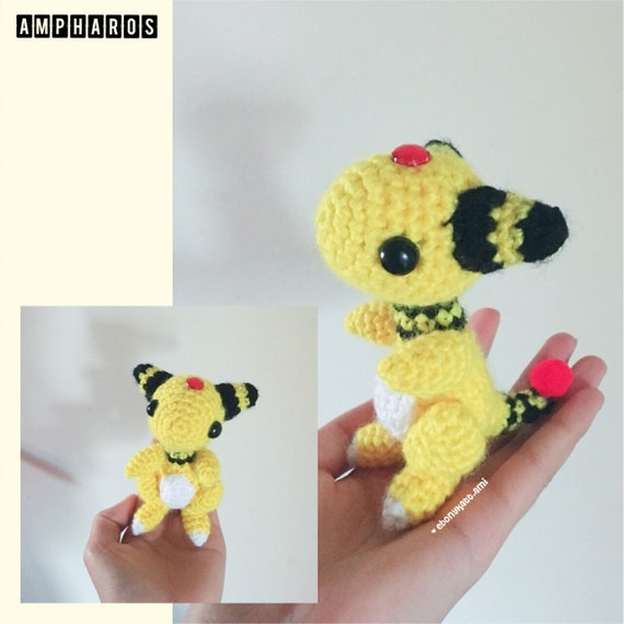 shiny ampharos plush
