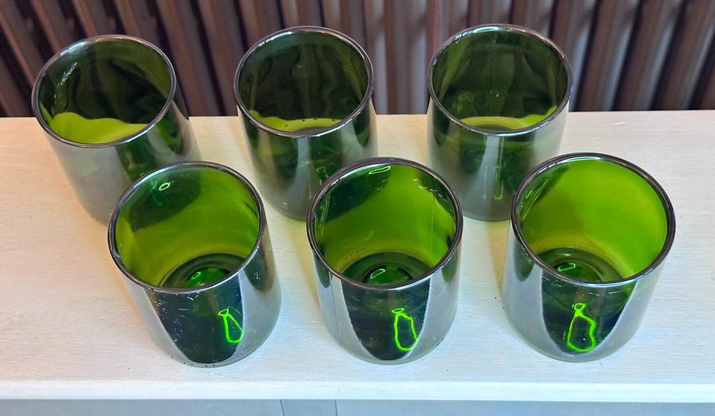 漆磨グラスセット 合計3個 SghrRecycle8オンスオールド ペアグラス（ギフト
