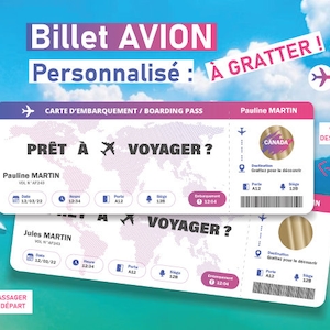 Carte D Embarquement Personnalisee Un Voyage A Etsy Singapore