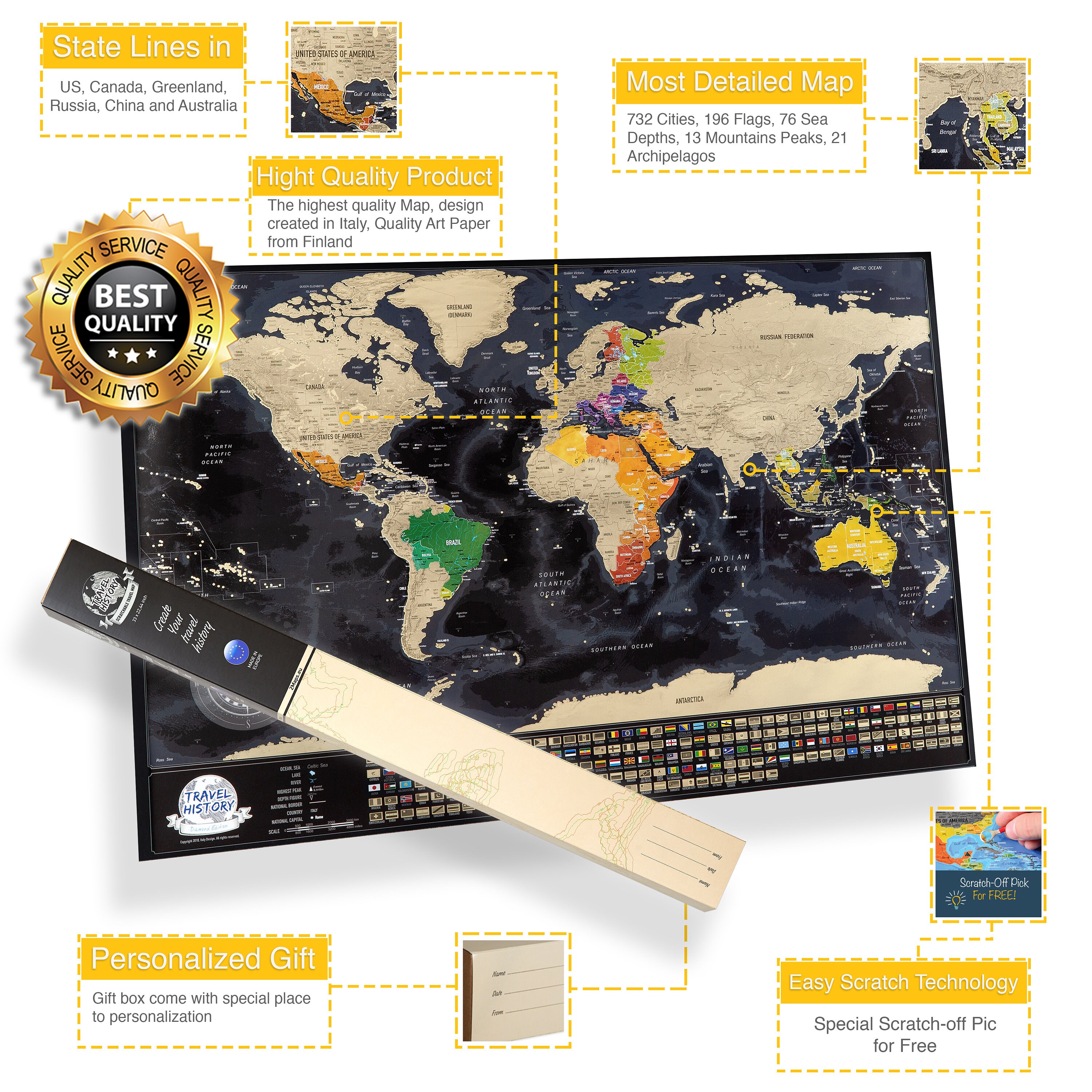 Goldenes Ticket Rubbelkarte – Personalisierbar, Mit Umschlag, Zum Enthüllen Von Geschenken Wie Konzertkarten