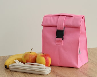 Lunch Bag for women insulated pink lunch bag tote bag Insulated pink bag christmas gift unch Box Tote Picnic Bag tote bag lunch bag for kids