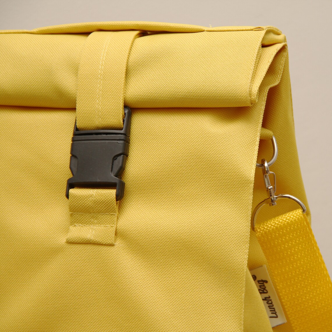 Lunch Bag With Strap Lunch Bag Insulated Yellow Lunch Bag Men Etsy