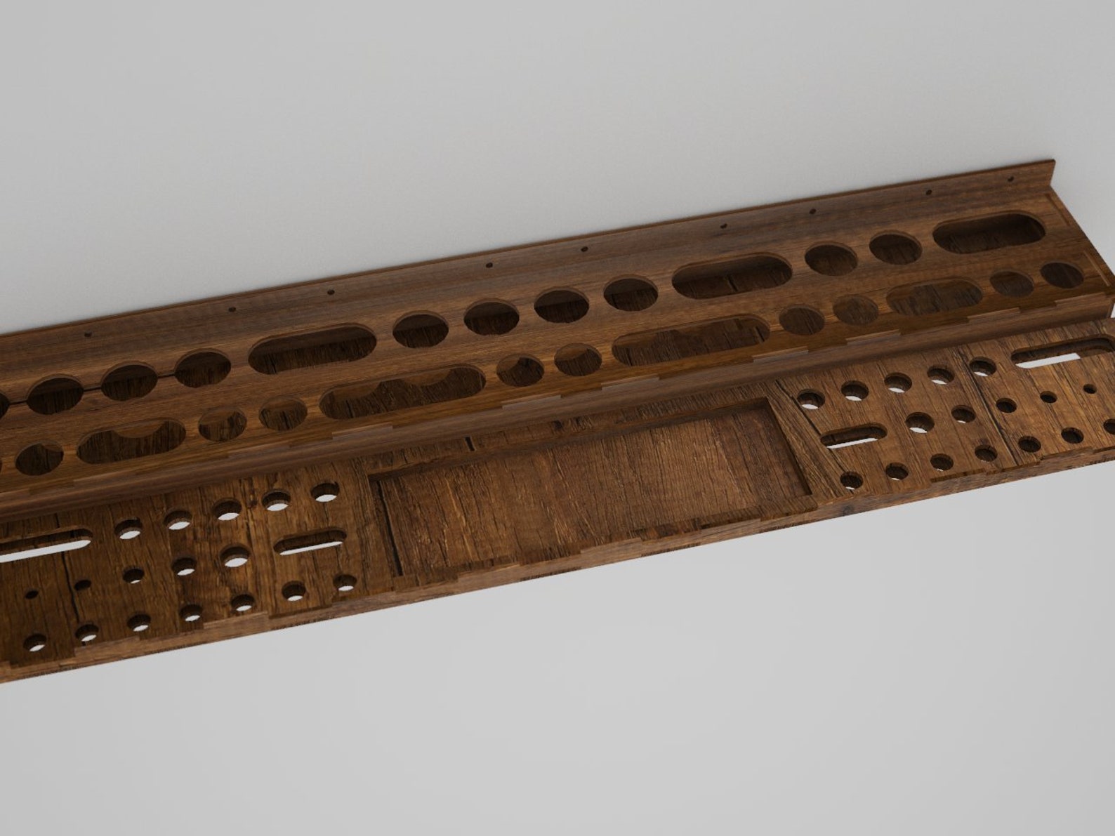 Tools rack. Wall tools organizer. Laser Cut file. DXF. SVG. Etsy