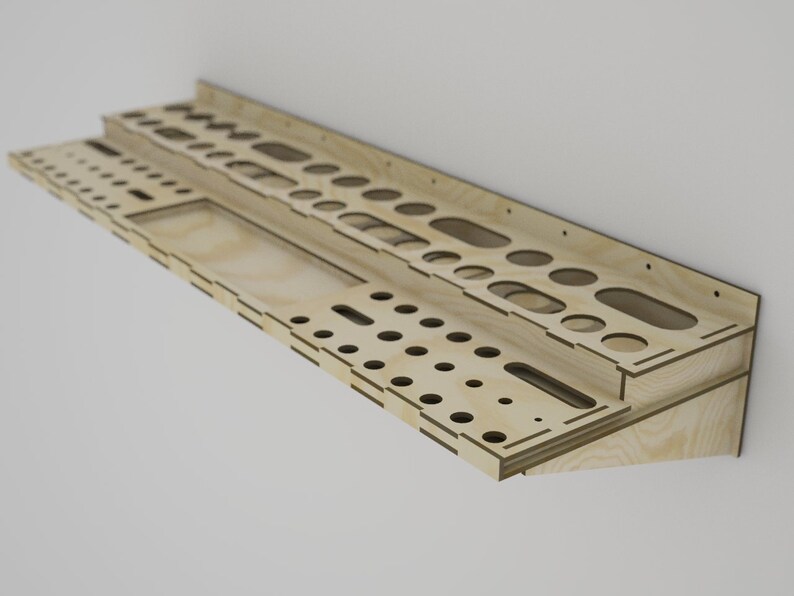 Tools Rack. Wall Tools Organizer. Laser Cut File. DXF. SVG. Etsy