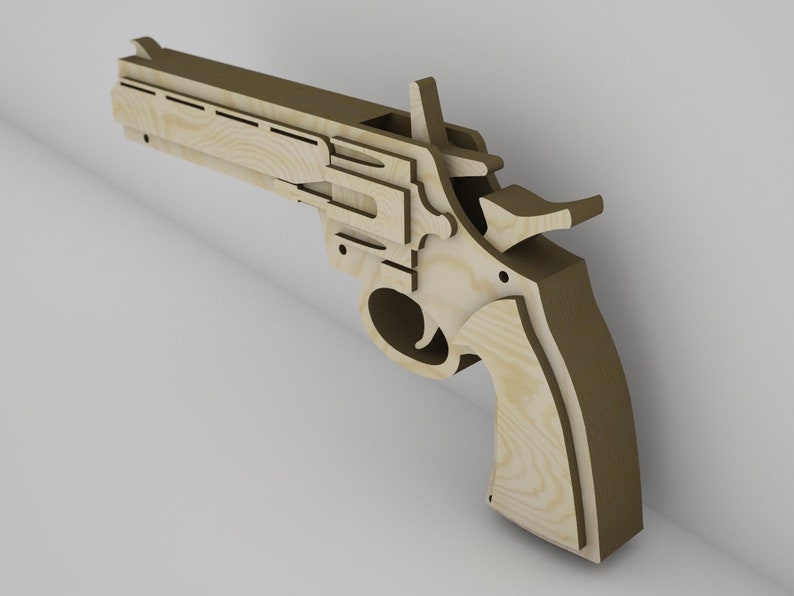 Rubber band Gun vector file for laser cut DXF Eps CDR Etsy